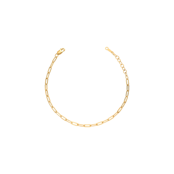 Gold Filled Paperclip Bracelet