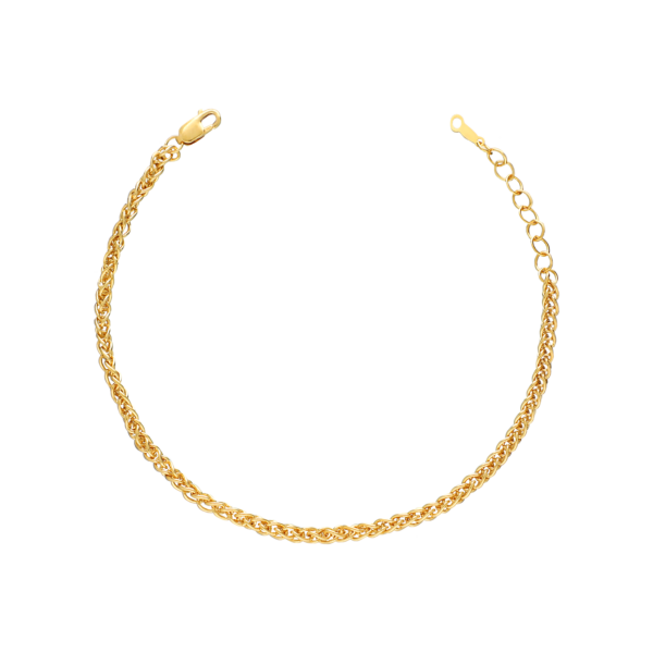 Gold Filled Wheat Chain Bracelet