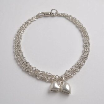 Signature Double Heart Bracelet