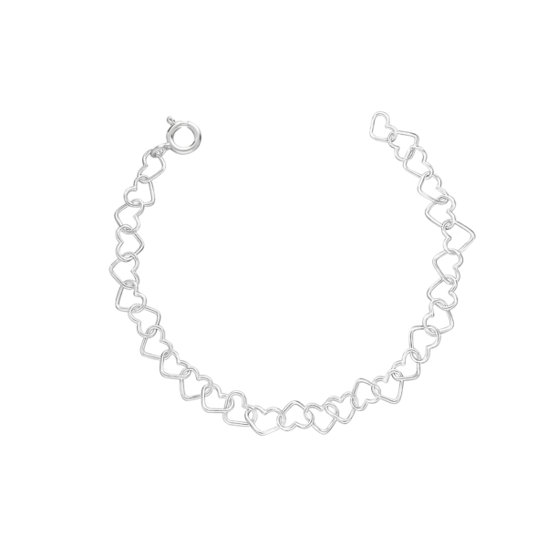 Heart Chain Bracelet