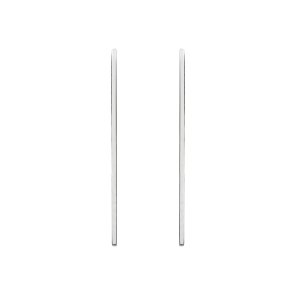 Silver Long Bar Earring