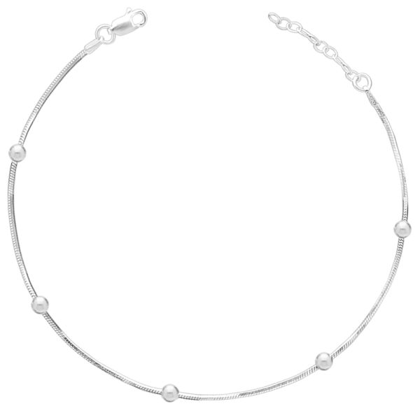 Ball and Snake Anklet