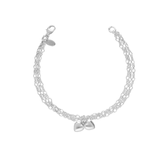 Signature Double Heart Bracelet