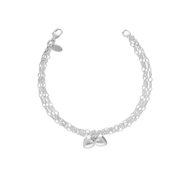 Signature Double Heart Bracelet