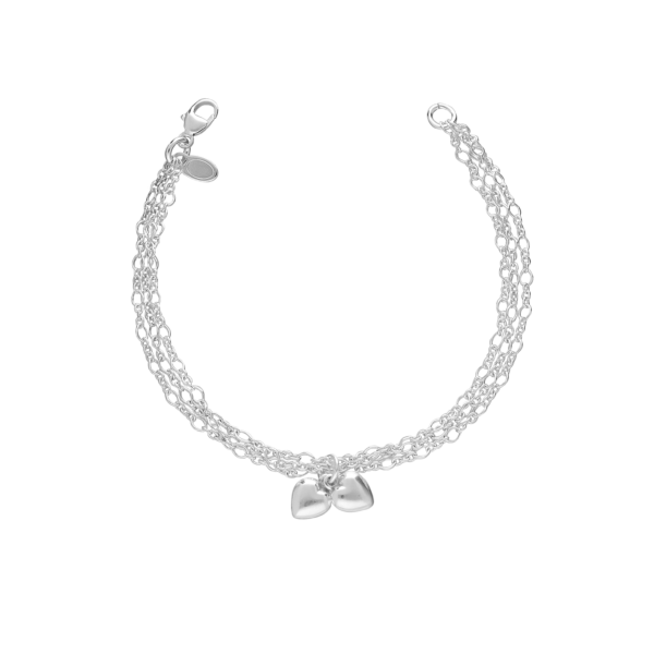 Signature Double Heart Bracelet