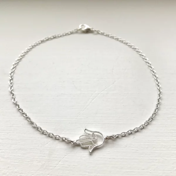 Sideways Hamsa Bracelet
