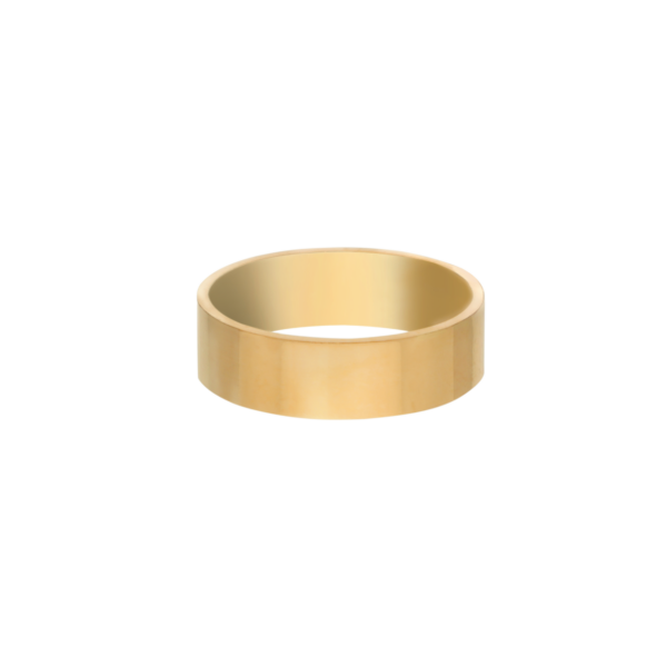 Gold 6mm Smooth Ring
