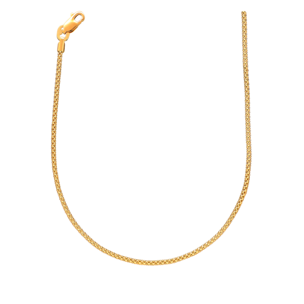 Gold Popcorn Necklace