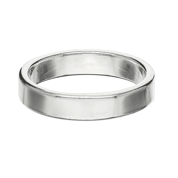 Sterling Silver 4mm Band