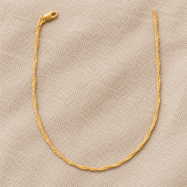 Gold Singapore Necklace