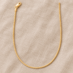 Gold Popcorn Necklace