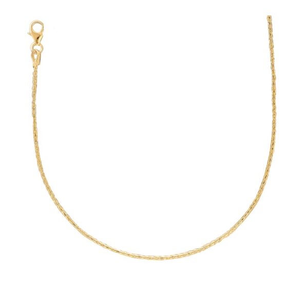 Gold Filled Sequin Necklace