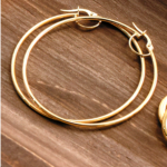 10k Gold Hoop Earrings