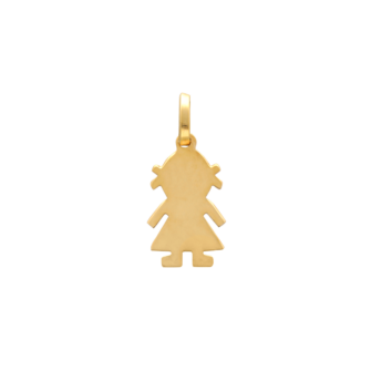 10K Gold Girl Charm