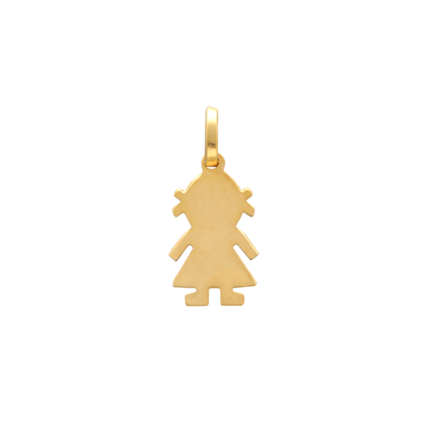 10K Gold Girl Charm