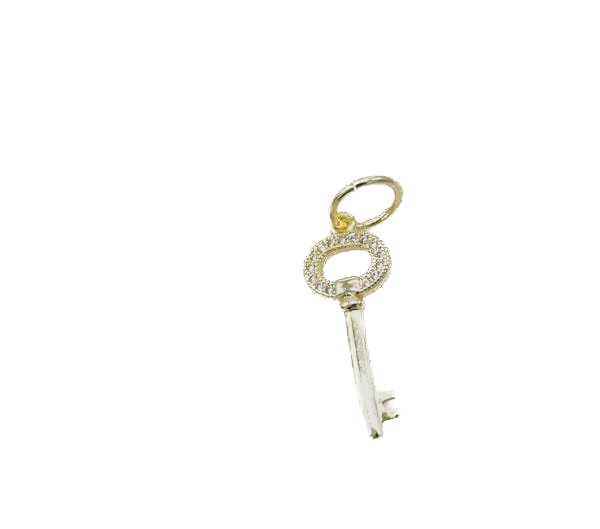 14K Gold Filled Key Charm