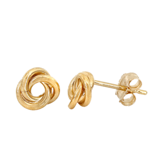 Gold Filled Knot Earrings