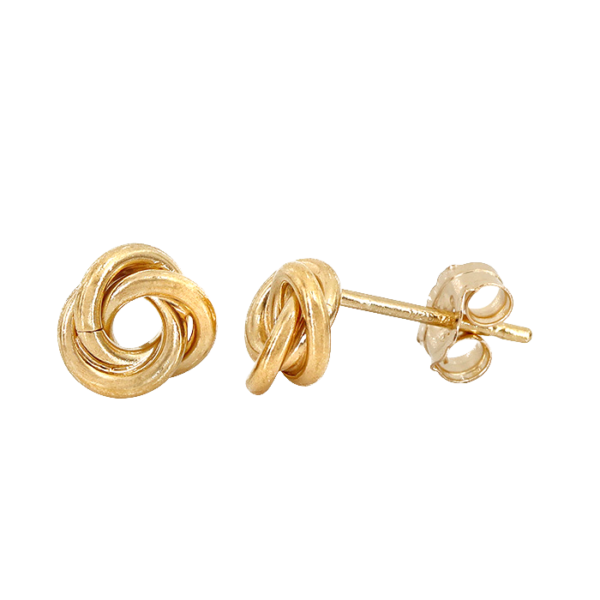 Gold Filled Knot Earrings