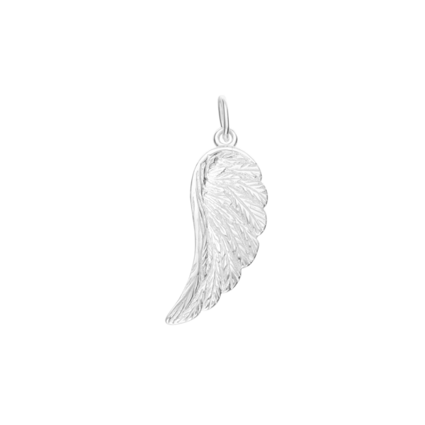 Sterling Silver Angel Wing Charm