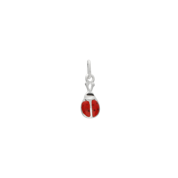 Sterling Silver Tiny Lady Bug Charm