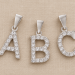 Sterling Silver Alphabet Pendant