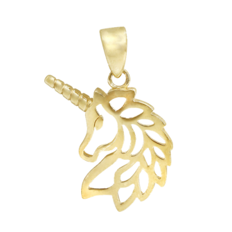 10K Gold Snowflake Charm