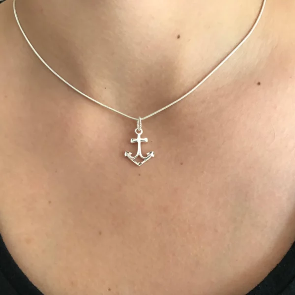 Sterling Silver Anchor Charm