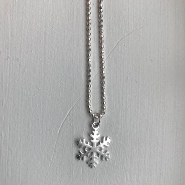 Sterling Silver Snowflake Charm