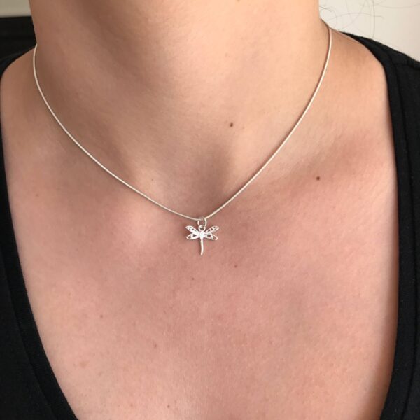 Sterling Silver Dragonfly Charm