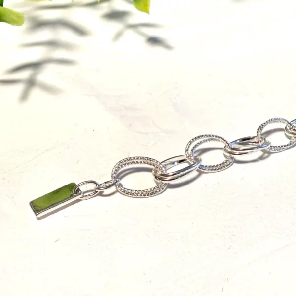 8mm x 11mm Double Cable Chain Bracelet