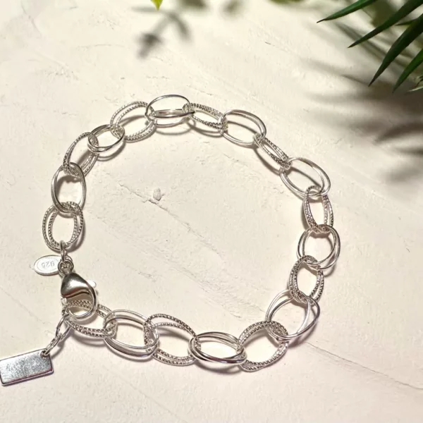 Double Cable Chain Bracelet
