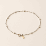 1.5mm x 2mm Chain Square Beads Bracelet