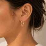 10k Gold Hoop Earrings