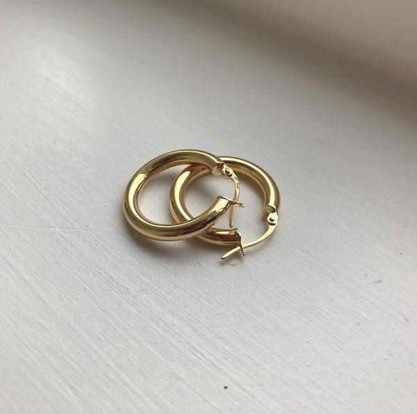 10k Gold Hoop Earrings
