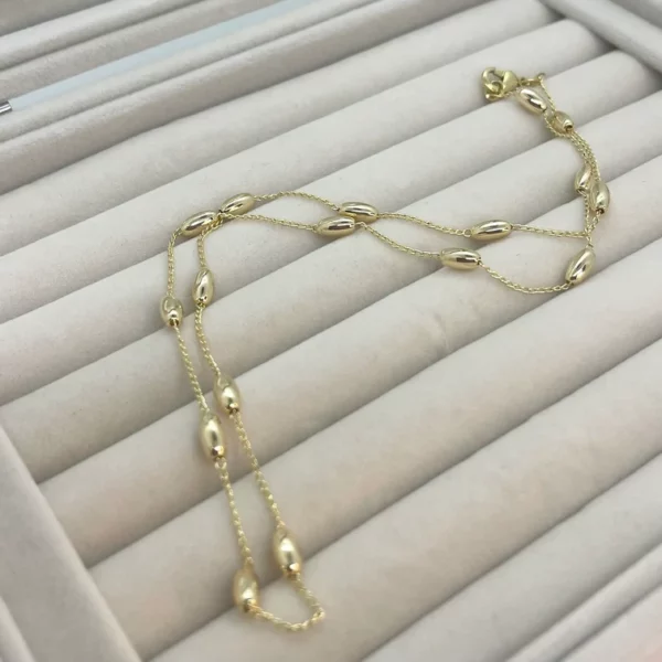 14k Gold Filled Satellite Chain Necklace